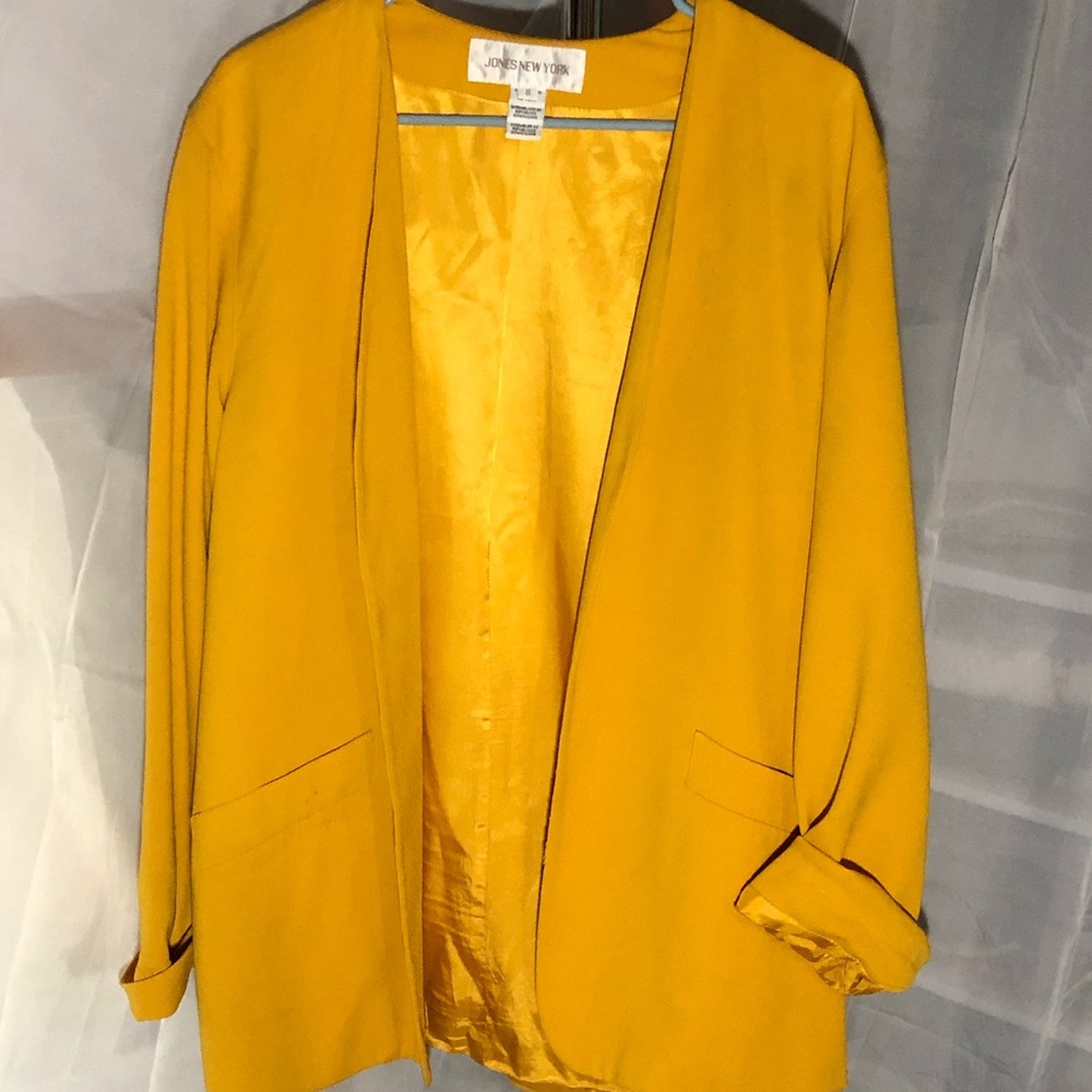 Yellow Blazer